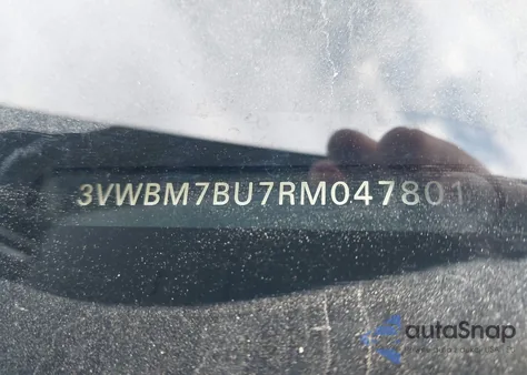 2024 Volkswagen Jetta 1.5T Sport from USA, damaged, VIN 3VWBM7BU7RM047801